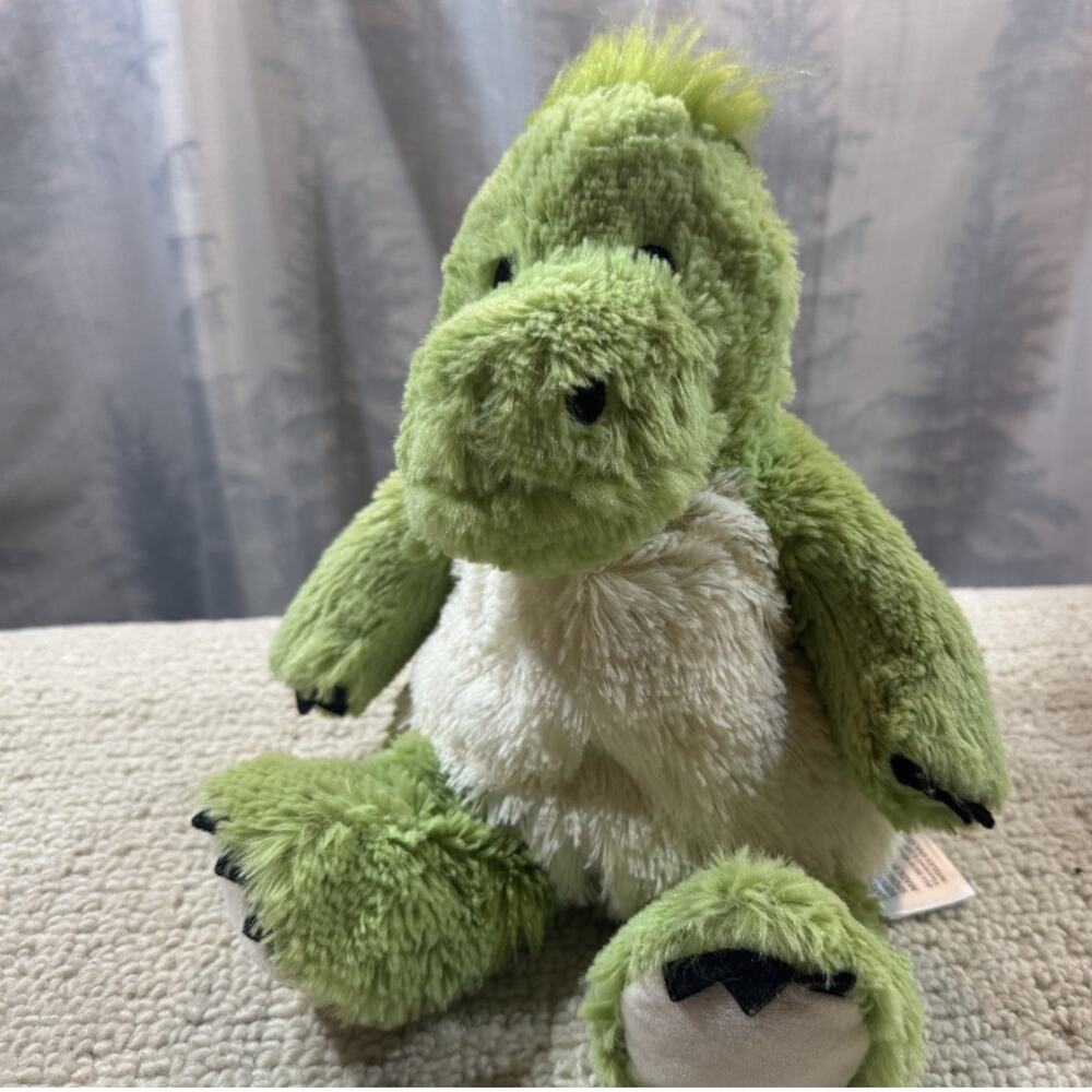 Warmies Dinosaur Heatable Coolable Lavender Scented Weighted StuffedAnimal Plush